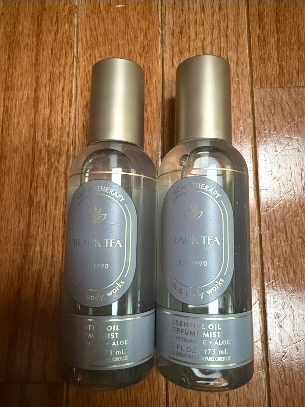 BBW BLACK Tea 2pc AROMATHERAPY essential perf oil mist